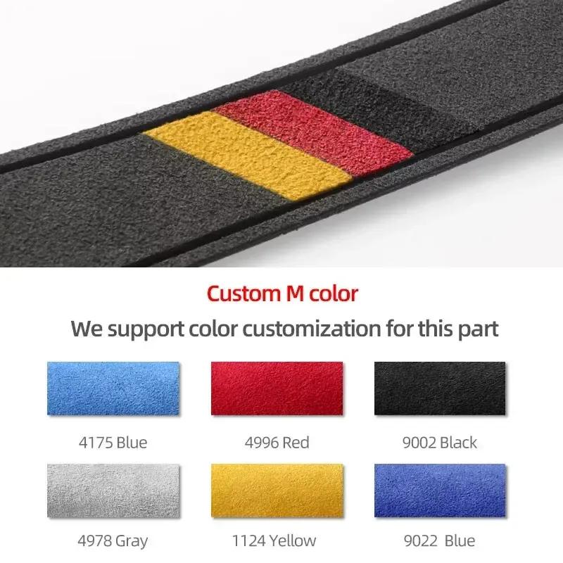 For BMW X1 F48 F49 2016- Made of Alcantara Reading Light Panel Trim Frame Stickers Car Interior Decoration Tuning Accessories