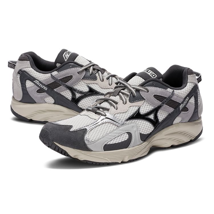 Mizuno Retro Versatile Synthetic Leather Shock Absorption Non-Slip Wear-Resistant Breathable Wrap Rebound Low-Top Casual Running Shoes D1GH232203