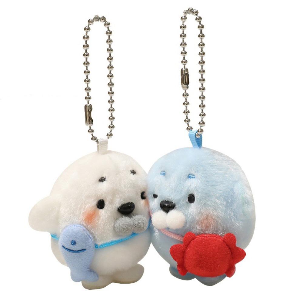 Plush Dog Bag Charms Cute Dog Shape Puppy Pendants New Plush Dog Keychains  Key Decoration