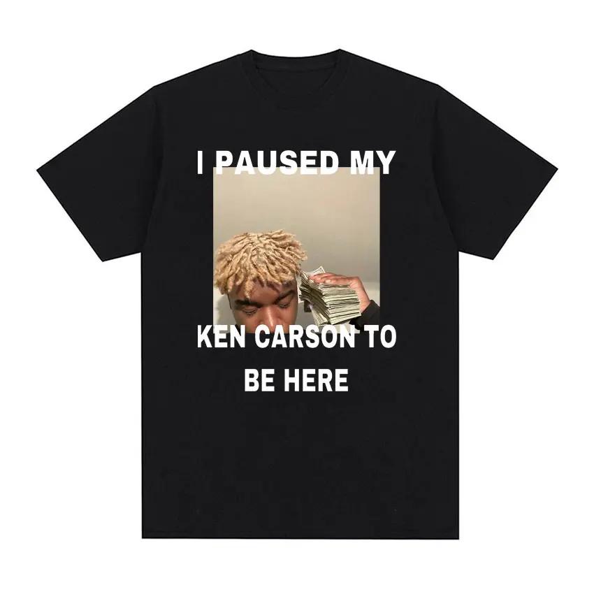 Rapper Ken Carson Opium Merch Tour T-Shirt Playboi Carti Ken Carson AGC Album T Shirt Men Women Hip Hop Tee Shirt Streetwear