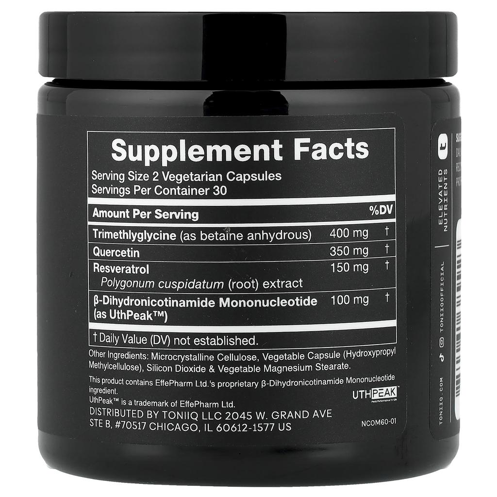 Toniiq, MNDH Complex 1000, 60 Capsules