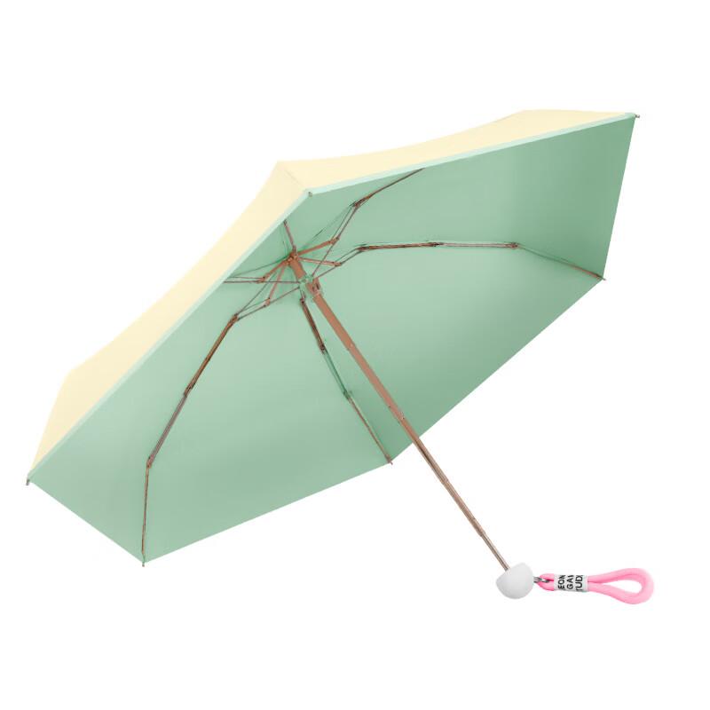 Junsixteen HX 5-Fold Mini UV Sun & Rain Umbrella