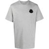 Logo Patch Casual Short Sleeve T-Shirt Men Tops Gray G10918C7E2108390T984