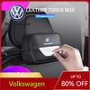 qwe3Car Sticker For VW Jetta MK5 Golf Leather Car Tissue Box Sun Visor Seat Back Hanging Bag Accessories For Volkswagen V