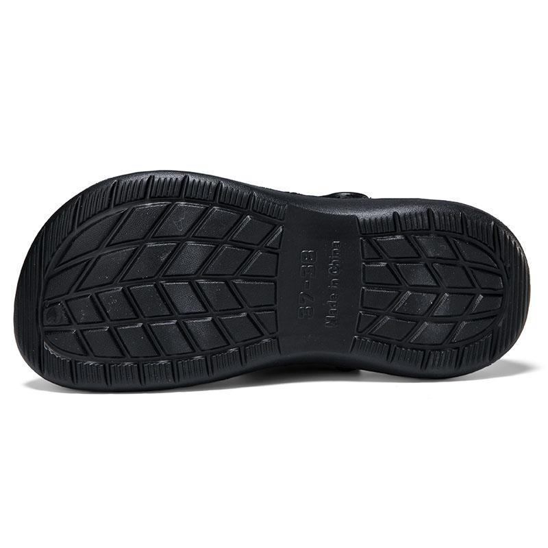 Übergröße 36-48 Sommer-Schlappen Plüschkomfort Herren Clogs Leichte rutschfeste Sandalen für Strand Damen Stylische wasserdichte Gartenschuhe