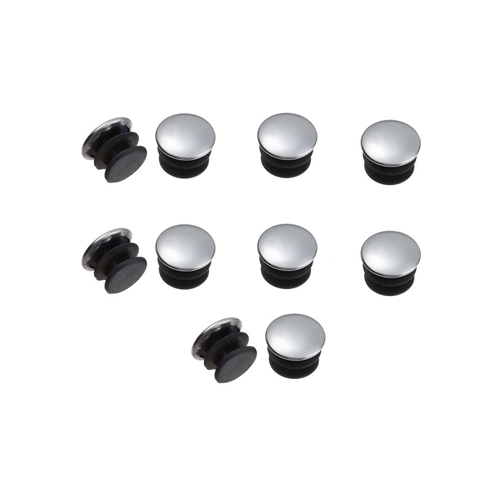 Durable Non-slip Pipe Inserts Plugs Blanking End Caps Steel Pipe Tube Dust Cover Furniture Leg Plug