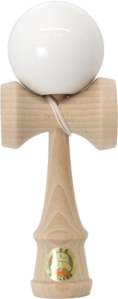 Japan Kendama Association Certified Competition Kendama Ozora Solid White