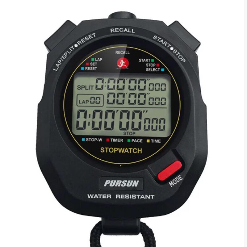PURSUN PS-1006 Цифровой секундомер на 100 кругов