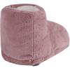 Women's Winter Foot Warmer Slippers Usb Massage Rechargeable Foot Pad (pink)