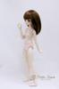 [Petite Marie] 13 MDD (S-L bust) compatible, soft touch, heart pattern bikini swimsuit, heart pink, white background, 40cm doll, BJD doll clothes