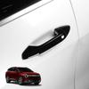 For Kia Sportage NQ5 -2026 Button Style Touch Style Exterior Door Handle Cover Carbon Fiber Bright Black Trim