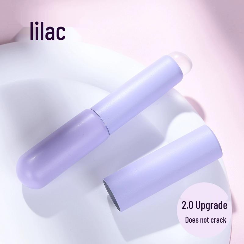 

Силиконовая кисть для губ с крышкой - Q-Soft, Портативная, Маленькая круглая головка для растушевки помады, консилера и макияжа для начинающих.