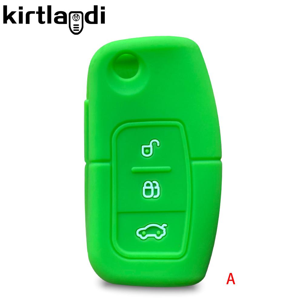 Klappschlüsselhülle für Ford Fiesta Focus 2 C-Max Ecosport S-Max Fusion Mondeo Fernbedienungshülle Schlüsselanhänger Zubehör