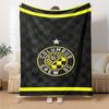 Columbus Crew SC Print Flannel Blanket High Quality Warm Comfortable Cover for All Seasons Perfect for Gifts Home Decor