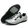 All-Season Mountain Road Cycling Shoes Men Women Breathable Rigid Sole Clipless Compatible