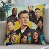 The R-Rookie L A Pillow Case 3D Print Polyester Fiber 40*40 cm Home Sofa Throw Pillow Cover Decoration Festival Gift