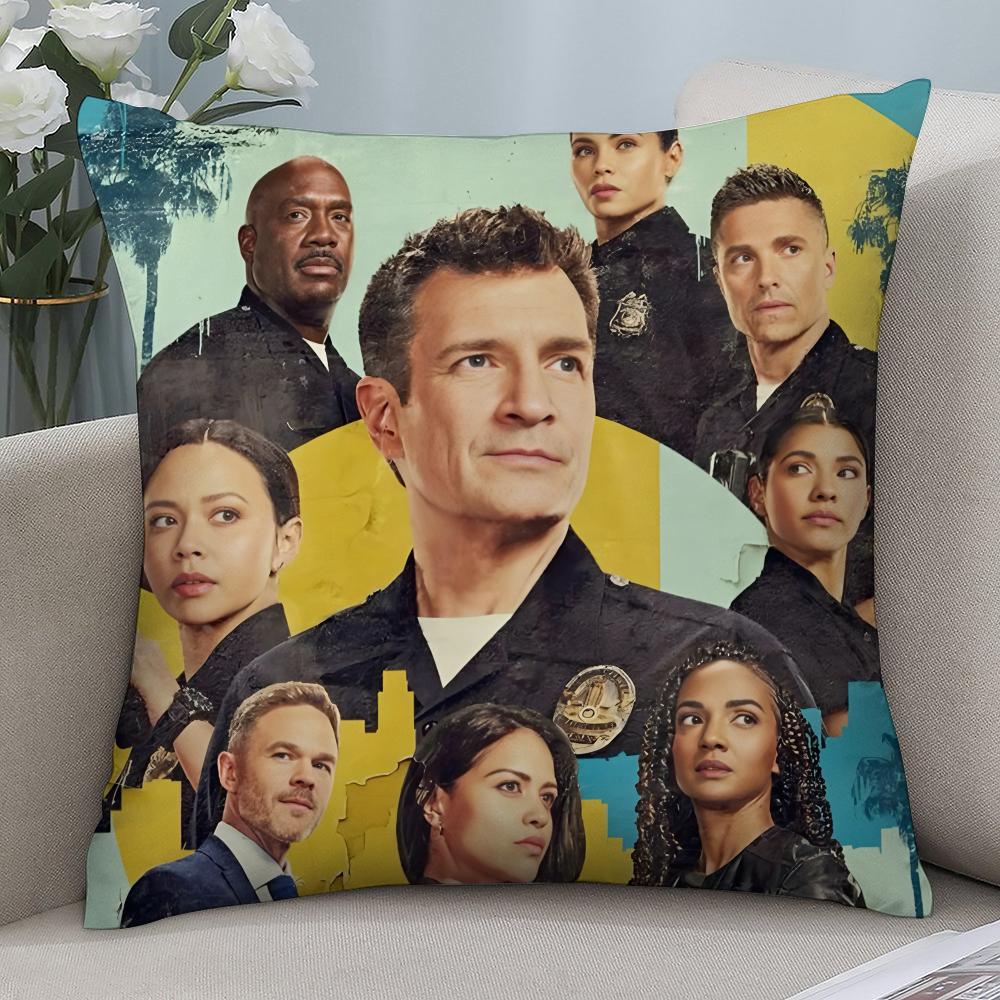 The R-Rookie L A Pillow Case 3D Print Polyester Fiber 40*40 cm Home Sofa Throw Pillow Cover Decoration Festival Gift