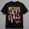 Camiseta Gráfica de Michael Jackson, Camiseta Juvenil Michael Rey del Pop