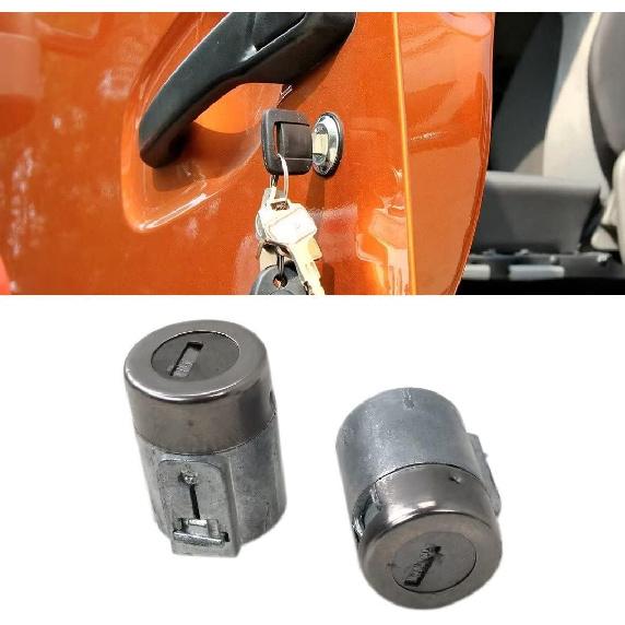 1 Pair of Door Lock Cylinders with Keys for 1995-2001 Chevy C3500 Truck