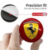 New 4PCS/Set For Ferrari Horse Donkey Badge Emblem Car Wheel Hub Center Cap Rim Cover Decoration Stickers Accessories HS6