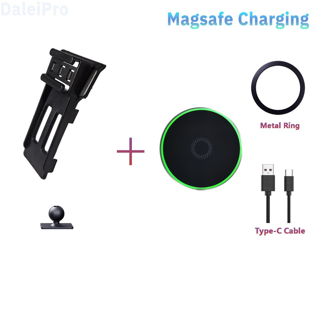 For Volkswagen VW Polo 2011-2016 2017 2018 Phone Holder Car Magnetic Mount Smart Sensing Wireless Charging One-Touch Release Qi
