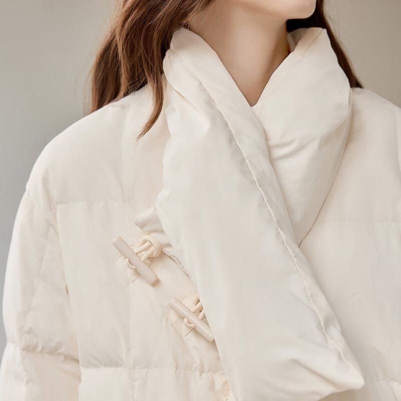 Women's Winter Loose Fit 90% Down Long Puffer Coat