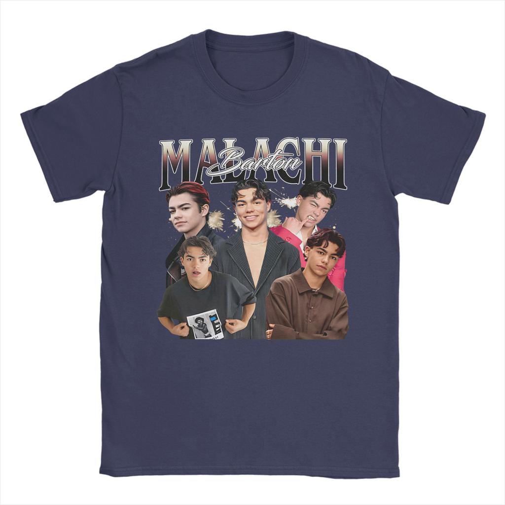 Malachi Barton American Actor Poster T Shirt Harajuku T-Shirts Short Sleeves Tshirt Summer 100 Cotton Round Neck 5XL 6XL Tees