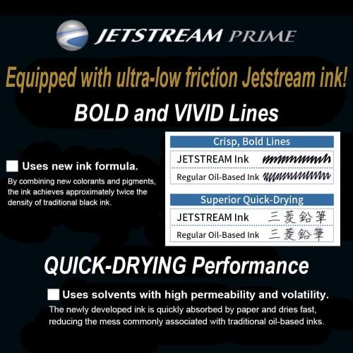 Mitsubishi Pencil Multi-Function Pen Jet Stream Prime 3&1 0.5 Dark Navy Easy to Write MSXE4500005D.9