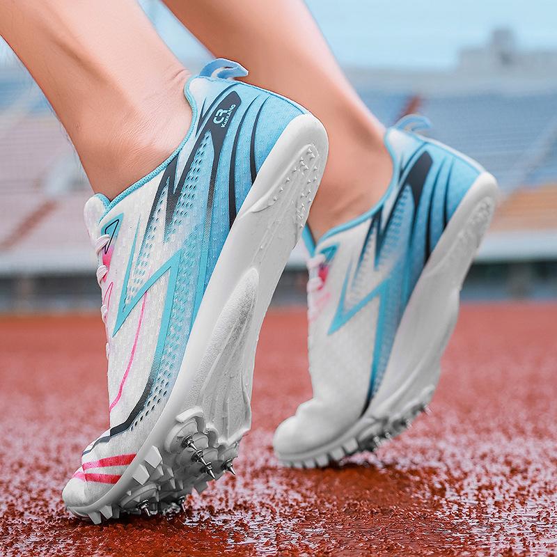 Student Spike Shoes Track and Field Sprint Exercise 1 Meter High School Entrance Examination Competition Spike Shoes Triple Jump Shoes