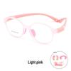 Danyang 9022ET Kids' Retro Round Myopia Glasses - Ultra-light Silicone TR Frame