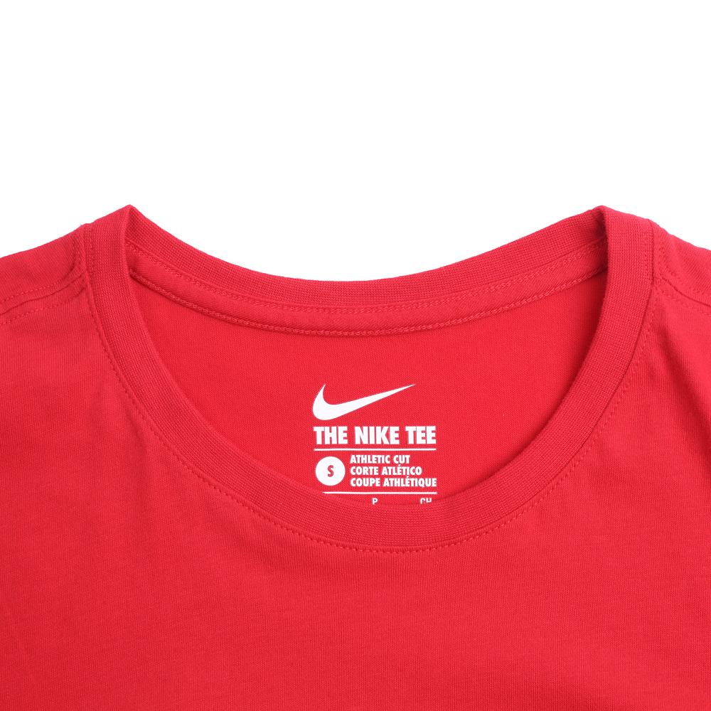Nike Fc Color Shift Black Casual Fashion Versatile Letter Crew Neck Short Sleeve T-Shirt Men Tops Red Pink Rose-Red 805522-657