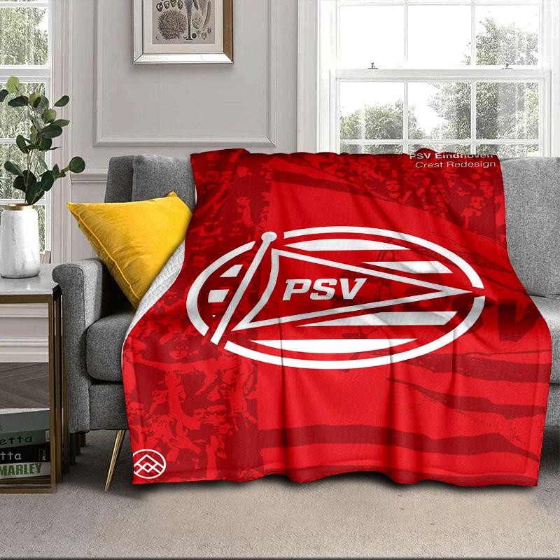 Psv Eindhoven Redesign Tragbare Decke/Weiche Decke Bettwäsche Decke Geeignet für Reisen Camping Wohnzimmer Büros Sofas Fan Geschenke