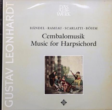 LP Record GUSTAV LEONHARDT - GEORG FRIEDRICH  - Cembalomusik • Music For Harpsichor SAWT9422 Telefunken Germany Classical Used