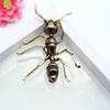 Fashion Unisex Ant Alloy Brooch Pin Badge Suit Lapel Jacket Clothes Accessory