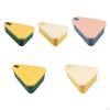 Food Grade Silicone Pizza Storage Box Lunch Sturdy Multipurpose Easy Cleaning for Home & Travel
