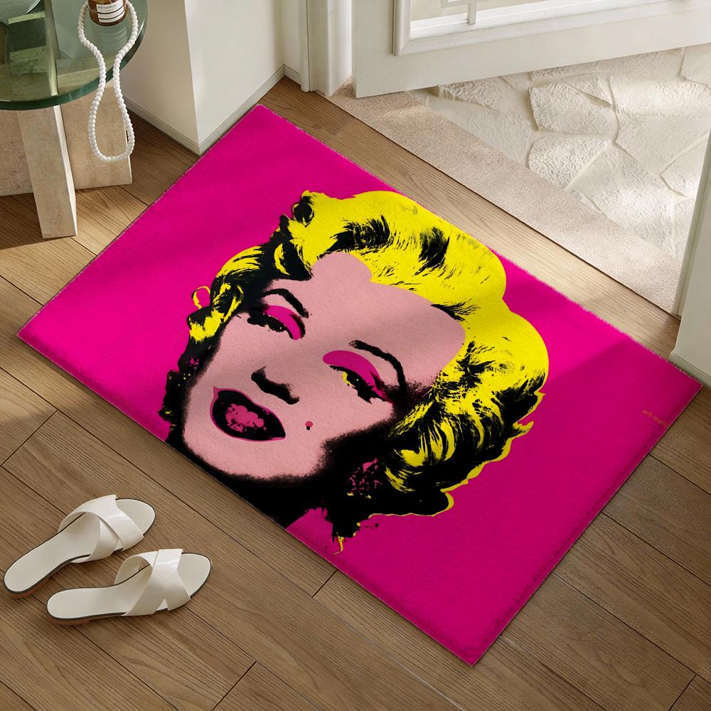 Endijs Vorhols Pop Art Grīdas Paklājs