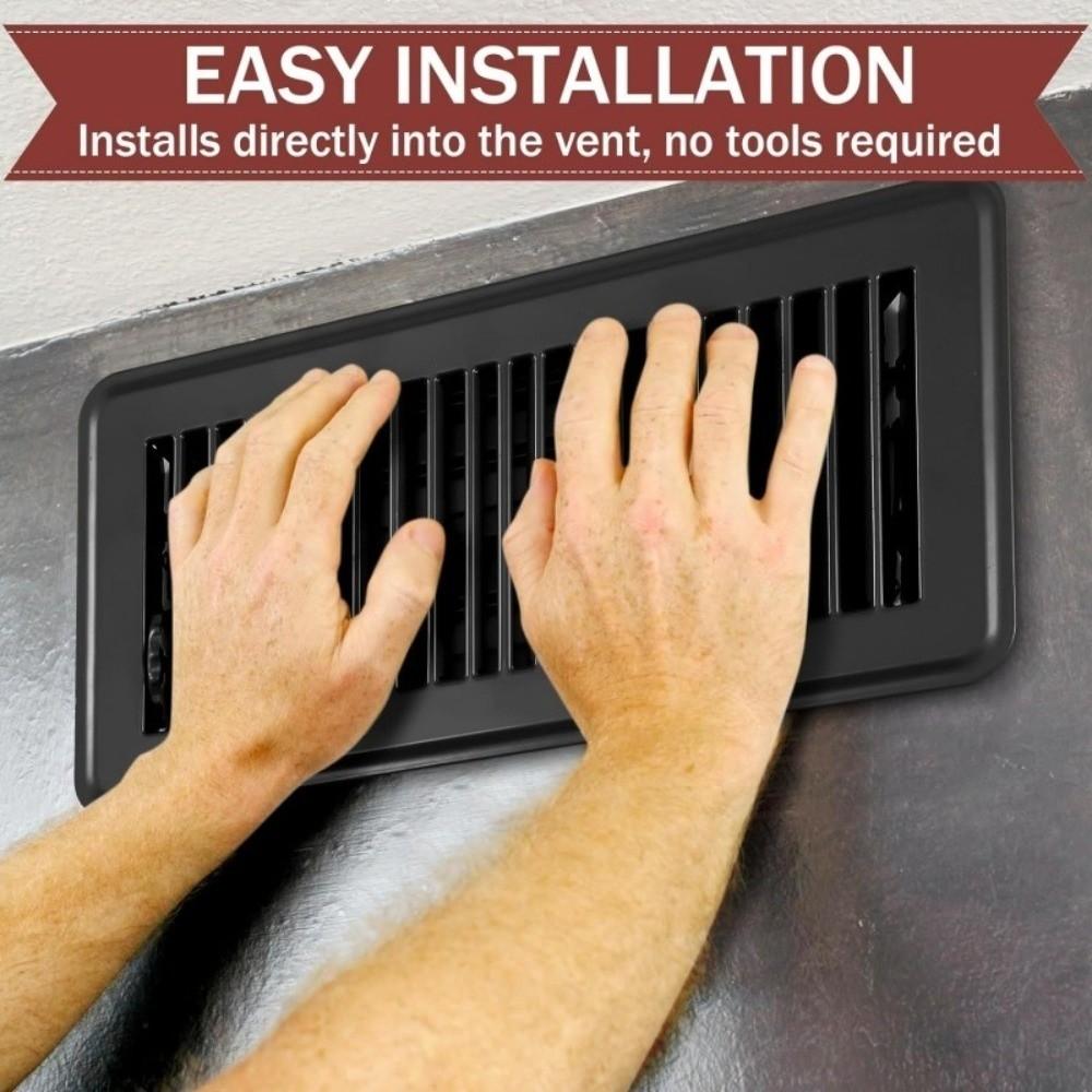 High-efficiency Heavy Duty Vent Grille 4*10 Inch Floor Vent Covers Office Building