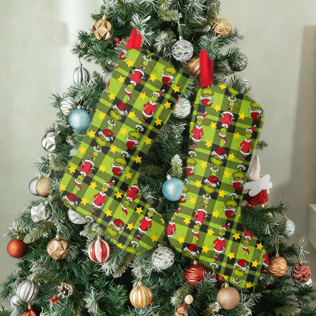 Vánoční punčochy ozdoby vánoční stromek dekorace přívěsky