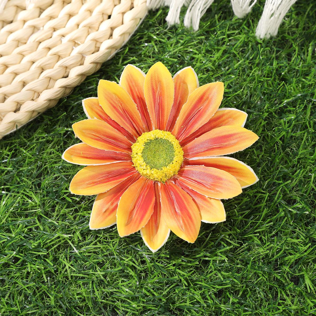 

AWAYTR Искусственная Красочная Подсолнух Заколка-Клювик Цветочные Заколки для Волос Валентин Головной Убор Аксессуары для Волос для Девочки Подарок на Фестиваль