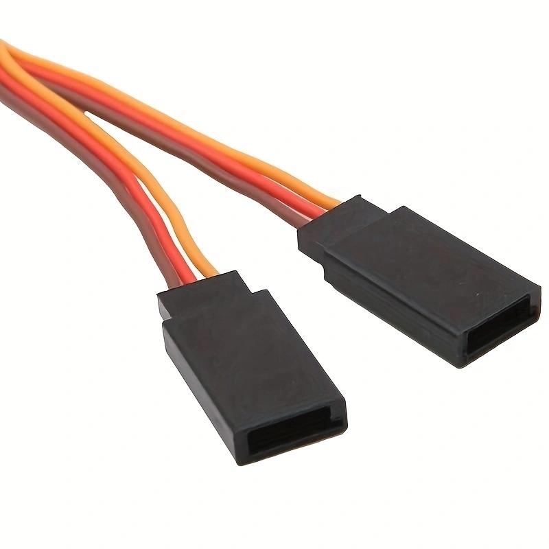 1Pc 150mm Y Type Extended Line Extension Lead Wire Cable For Futaba Jr Y Harness Servo Lead Extension