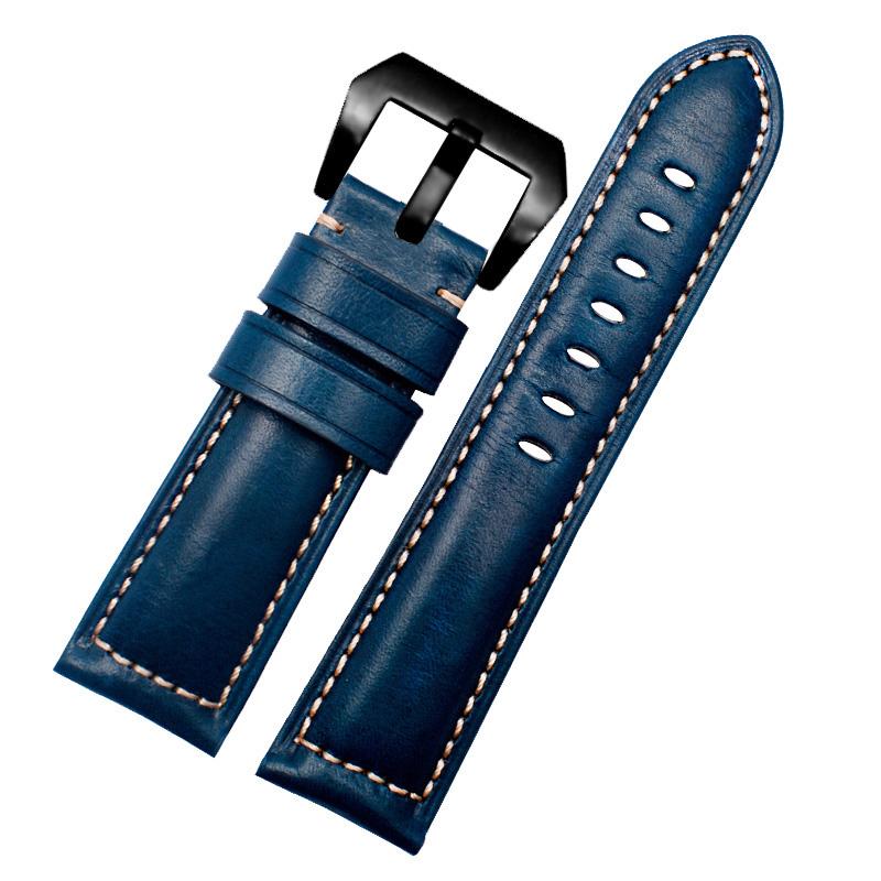Retro Cowhide Watch Strap 20mm 22mm 24mm 26mm Band Universal Replacement Watchbands Bracelet Watches Vintage calfskin strap