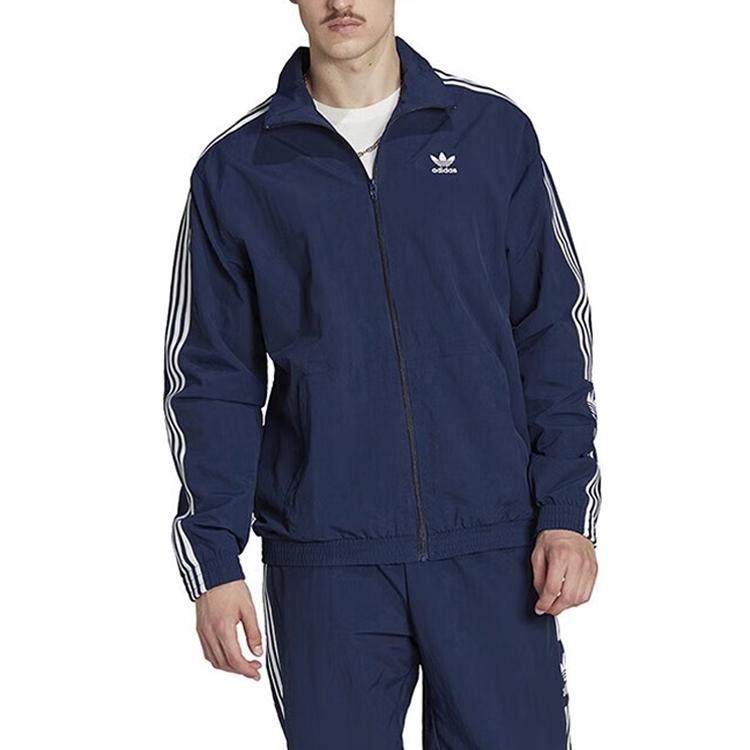 adidas Originals CLASSICS TREFOIL Jacket Men's Dark Blue IA6360
