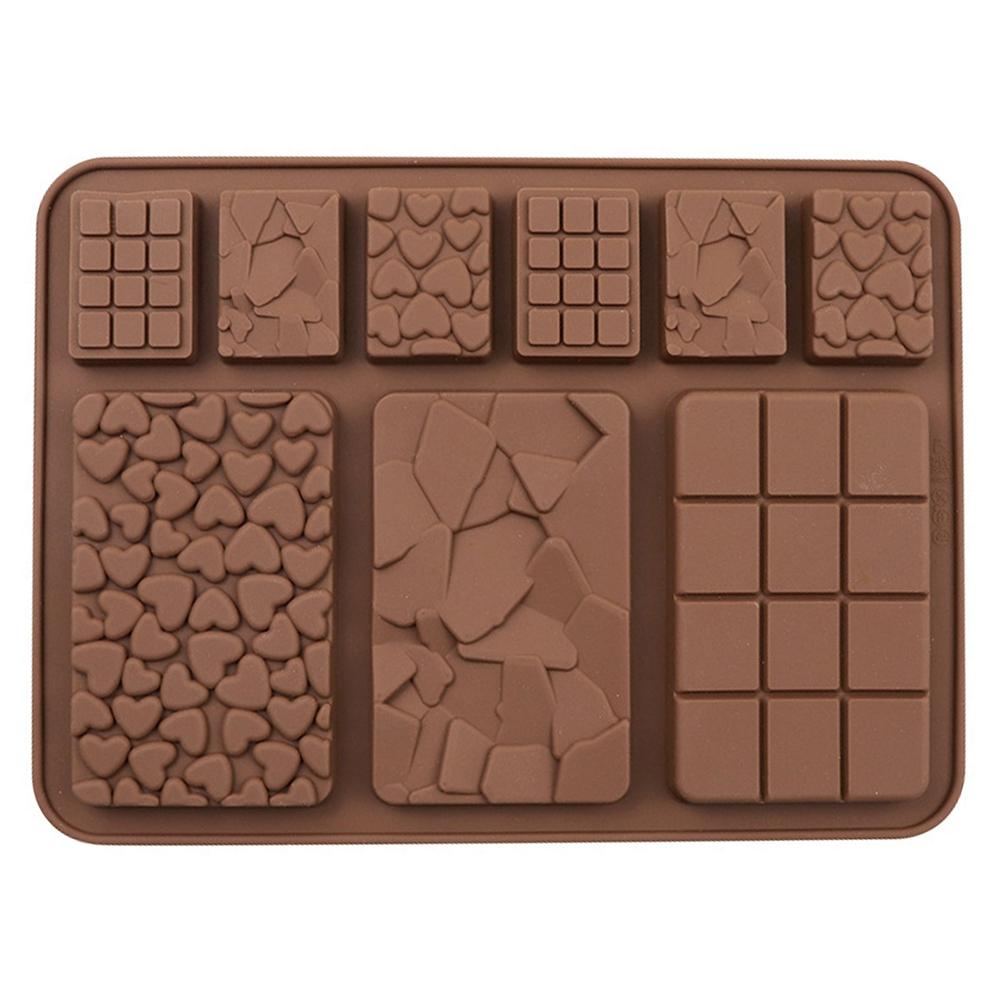 Chocolate Mould 9 Hole for Biscuits Cakes Jellies Different Full Page