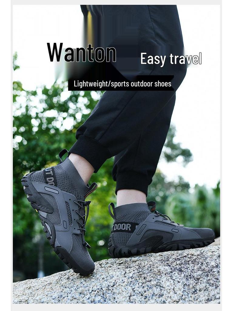 Plus Size Outdoor Shoes: Men's & Women's Hiking, Water Sports, River Tracing, Non-Slip, Quick-Drying Fishing & Swimming Shoes