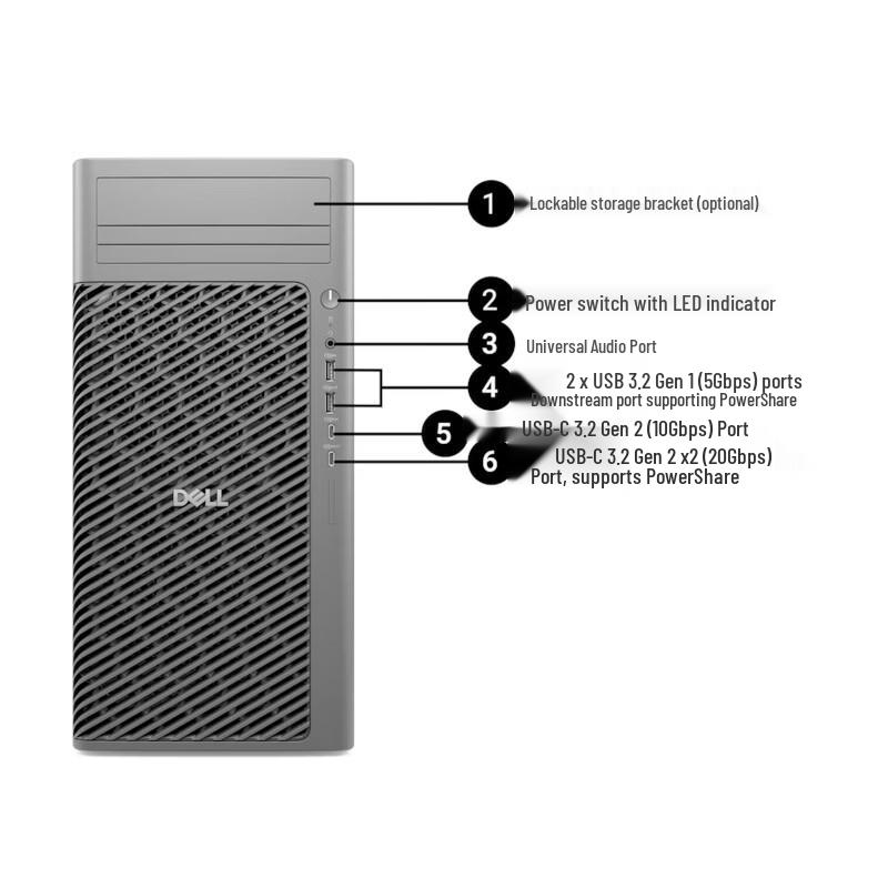 Dell Pro Max T2 Graphics Workstation (CN version)