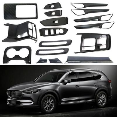 Compatible with 2017-2022 Mazda CX-8: Interior Armrest, Handle, Gear Shift, Center Console, and More.