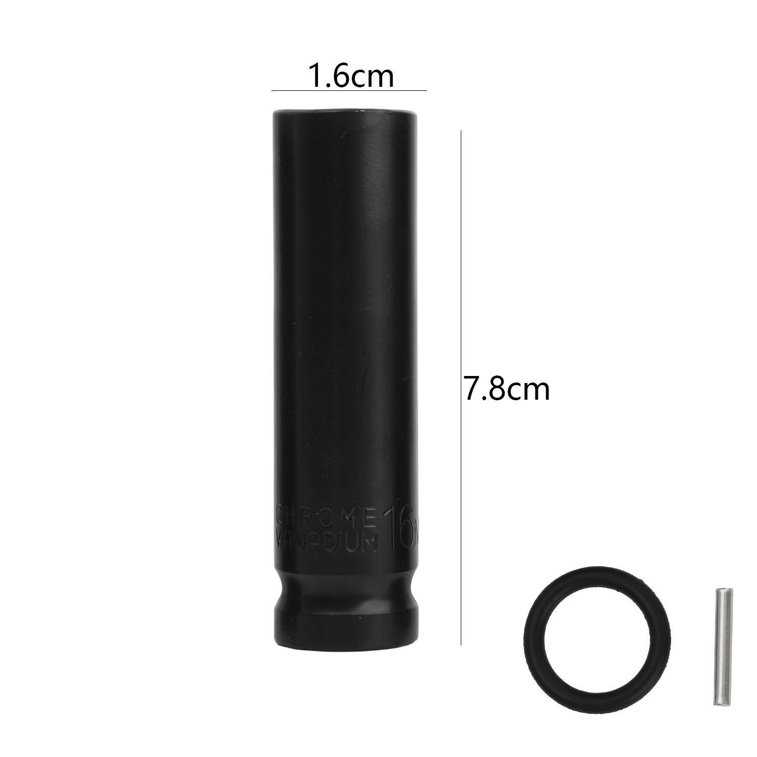 

1/2 Drive Socket Steel Electric 6-Point Impact Metric Wrench Sockets for Home Car Repair Removing Tire Screws Hand Power Tools
