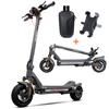 CUNFON RZ800 Folding Electric Scooter with 48V 18AH Battery, Fingerprint Lock & App Control