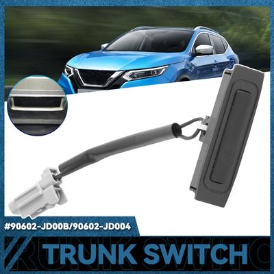 Tlačítko spínače otevírání zadního víka zavazadlového prostoru 90602-JD00B pro Nissan Qashqai J10 Note E11 90602JD00B 90602-JD004