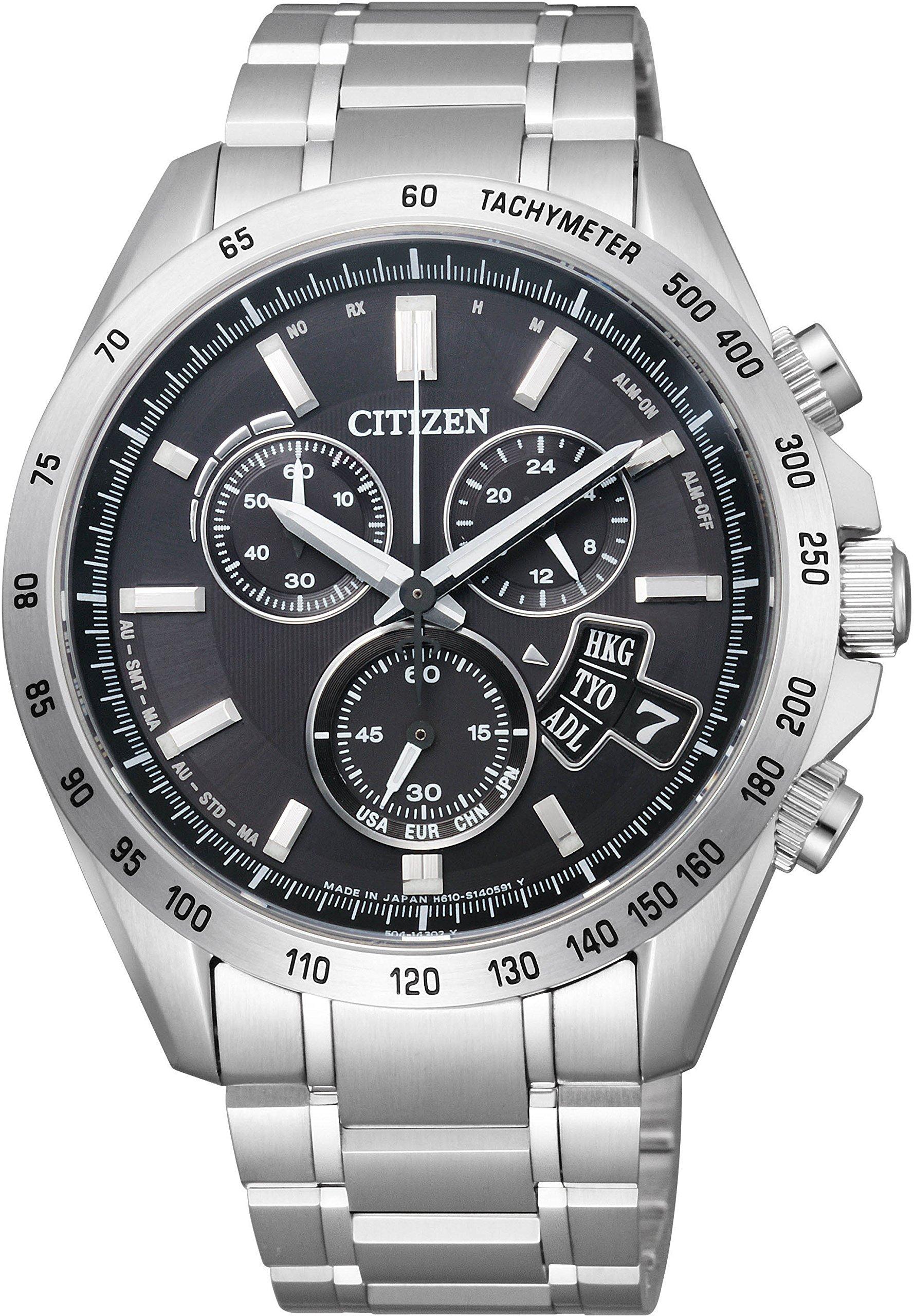 

Годинник CITIZEN Direct Disc, CITIZEN-Collection, Годинник Eco-Drive з радіокеруванням, Авіаційний тип, BY0130-51E, Чоловічий